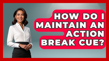 How Do I Maintain An Action Break Cue? - Billiards Hustlers