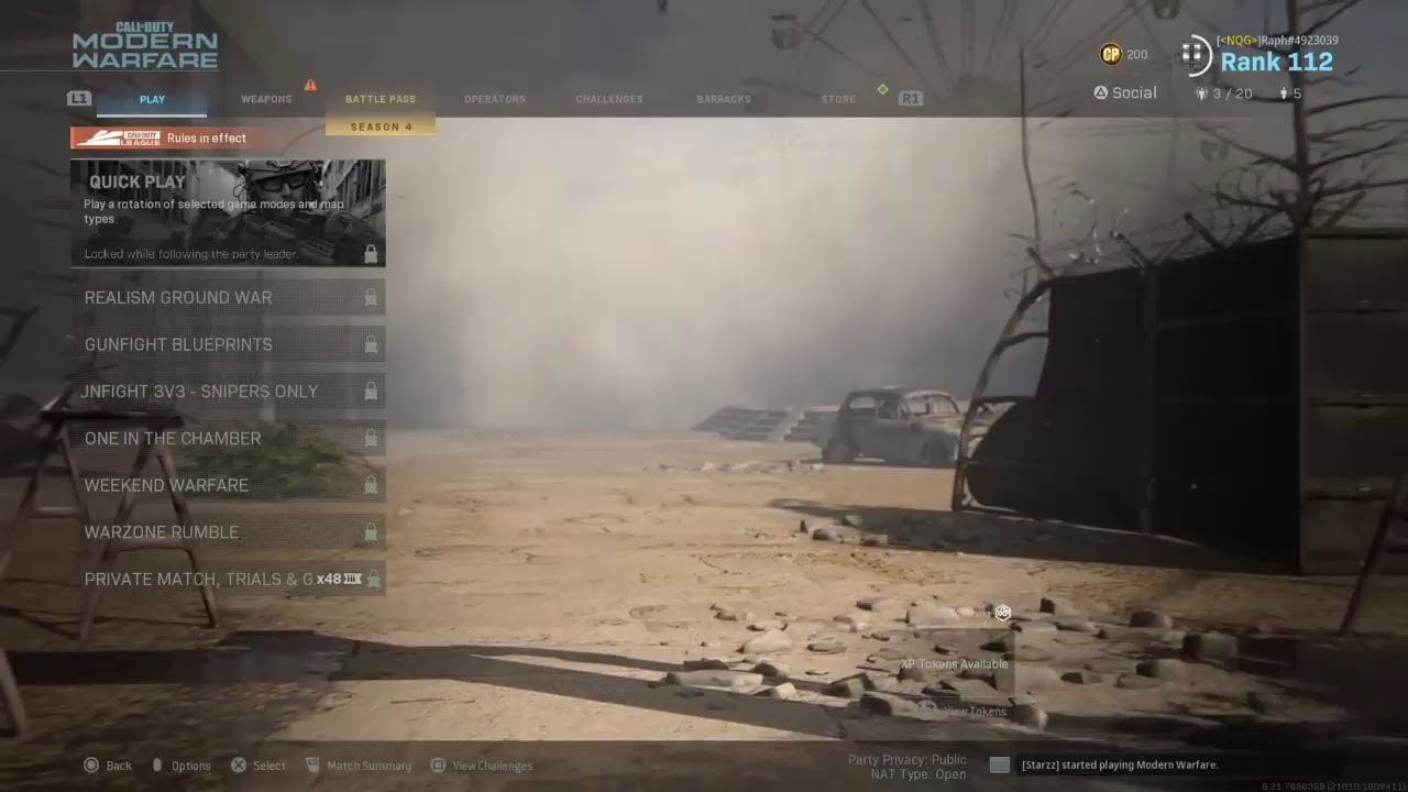 SCUMP GAVE ME SECRET  SETTINGS CALL OF DUTY MODERN WARFARE (CDL )