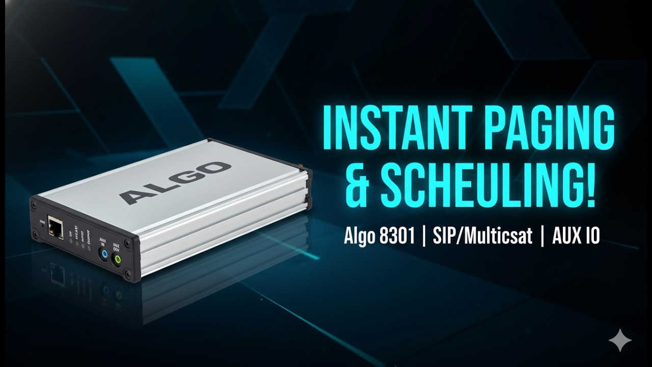 Smart Paging Algo 8301 IP Paging Adapter Review – Smart Paging System Worth It ...
