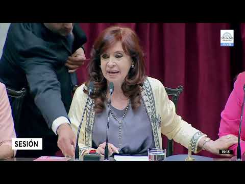 CRISTINA FERNÁNDEZ DE KIRCHNER - ASAMBLEA LEGISLATIVA 29-11-23