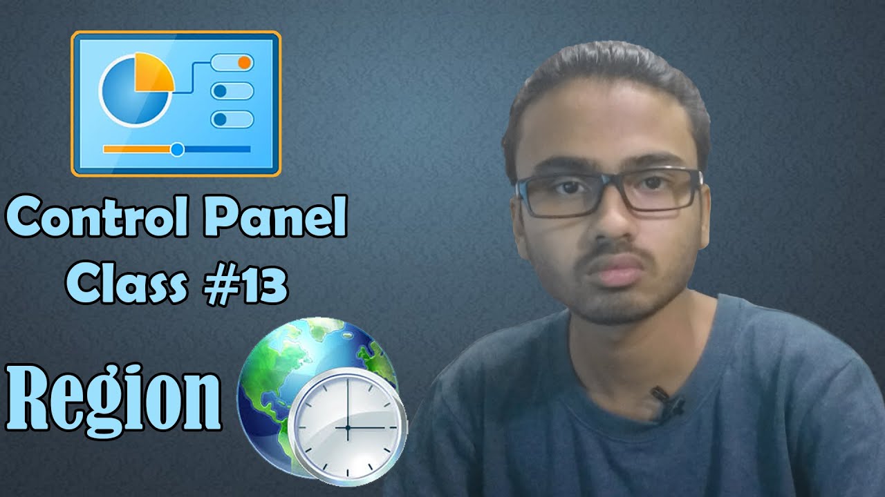 Control Panel Class 13 Application Region [Urdu/Hindi] YouTube