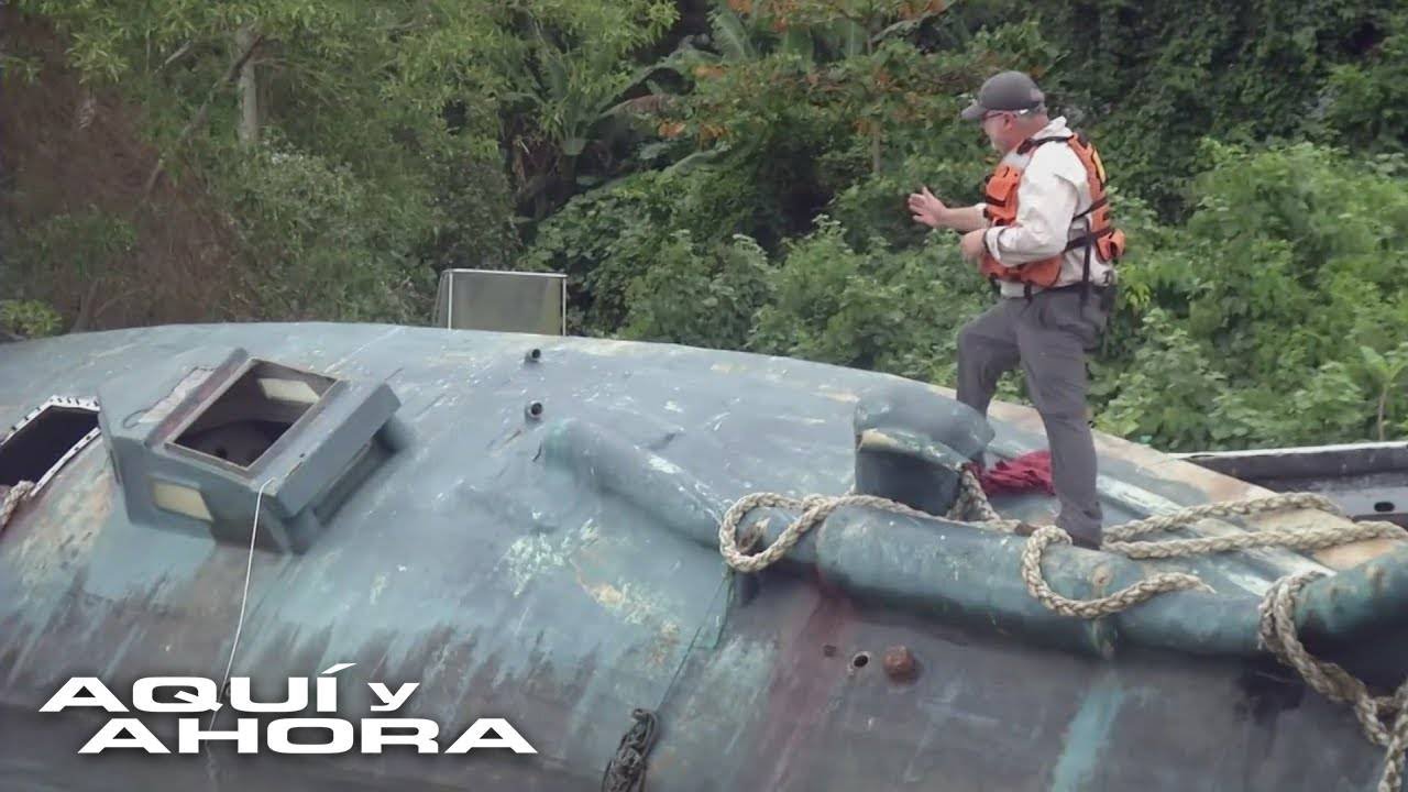 En lugares inaccesibles en medio de la selva, así se fabrican los narcosubmarinos