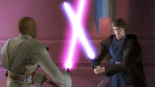 Anakin Skywalker vs Mace Windu - Star Wars Episode III: Revenge of the Sith