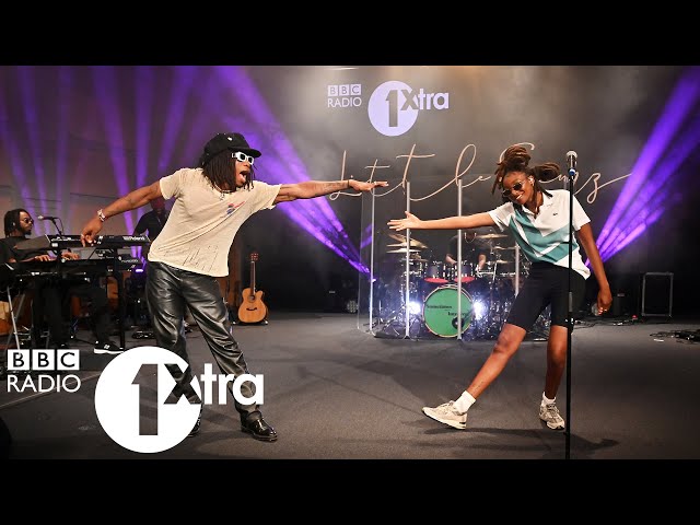 Little Simz - Point And Kill ft. Obongjayar in the 1Xtra Live Lounge class=