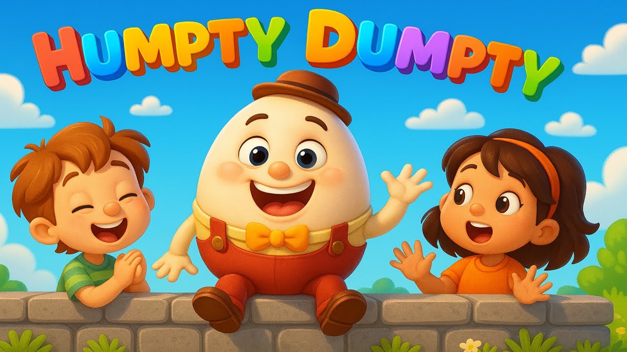 Humpty Dumpty Sat on a Wall - Fun Nursery Rhyme Kids Song - YouTube