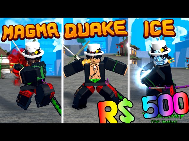 UPEI DO 1 AO 1000 USANDO A NOVA FRUTA *MAGNET* NO KING LEGACY!! ROBLOX 