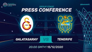 Galatasaray v Iberostar Tenerife - Press Conference