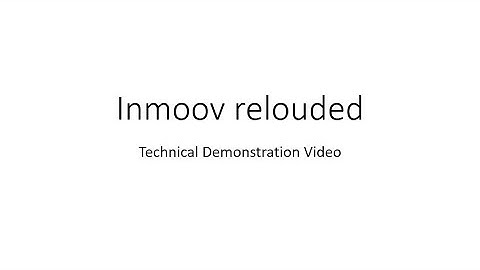 inmoov reloaded - Technical Demonstration Video