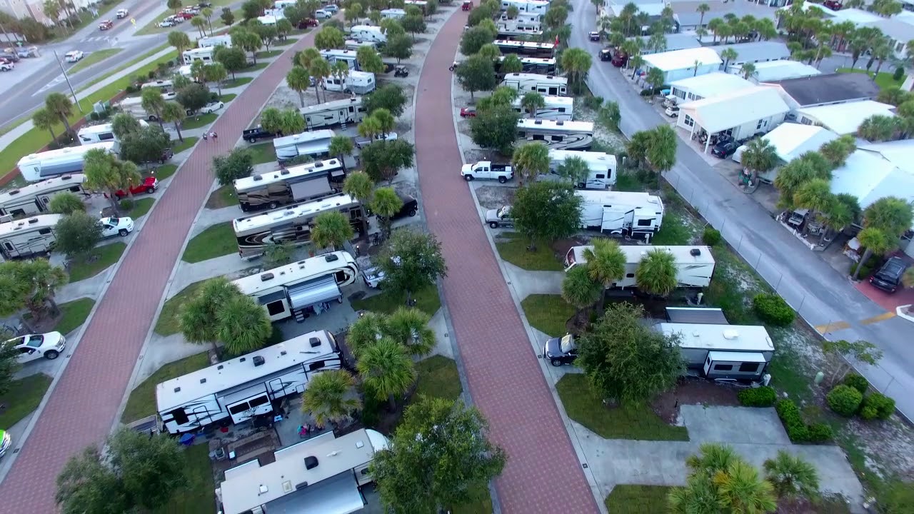 Panama City Beach Rv Resort Youtube