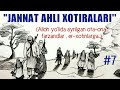 JANNAT AHLI XOTIRALARI - ABDULLOH ZUFAR