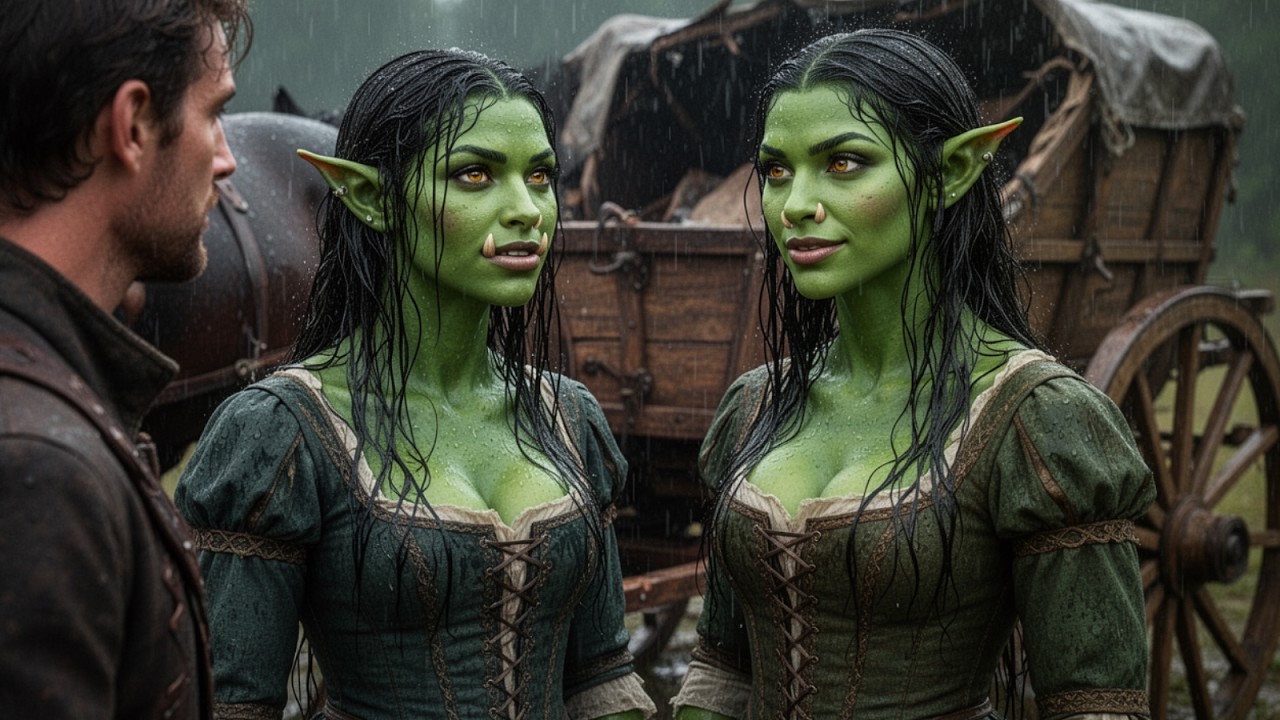 I Repaired A Wagon For Two Orc Girls In The Rain Then They Said