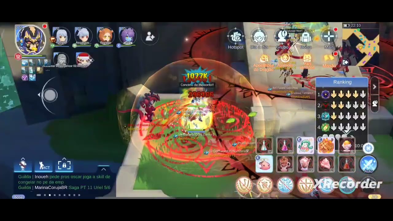 WOC Nefelins, nos contras TODEs.