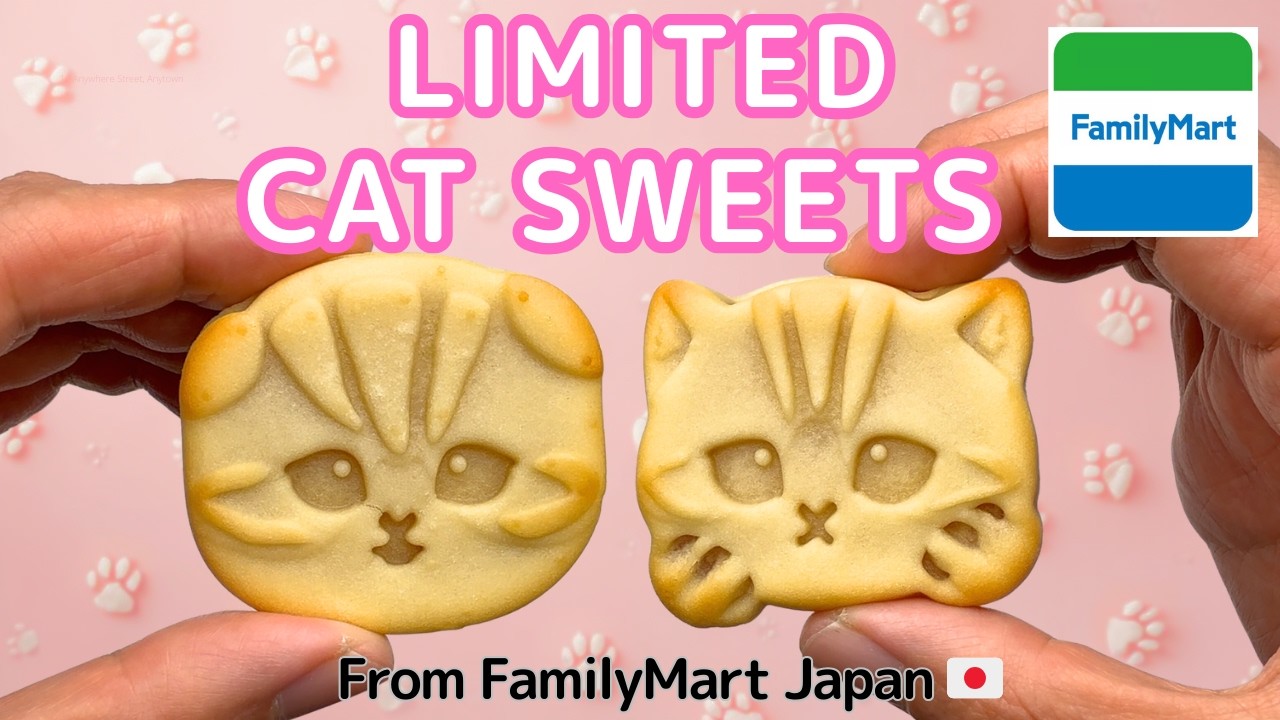 【Part2】I Tried FamilyMart’s Limited Cat Sweets in Japan.