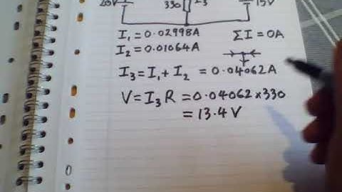 Unit 1 Simultaneous Equations and DC circuits part 3