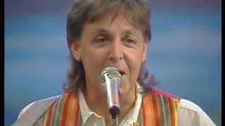Paul McCartney   Hope Of Deliverance 1993 HQ,  ZDF Wetten Dass Resimi