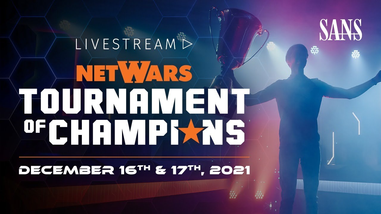 NetWars Tournament of Champions Live Stream December 16th 6pm ET