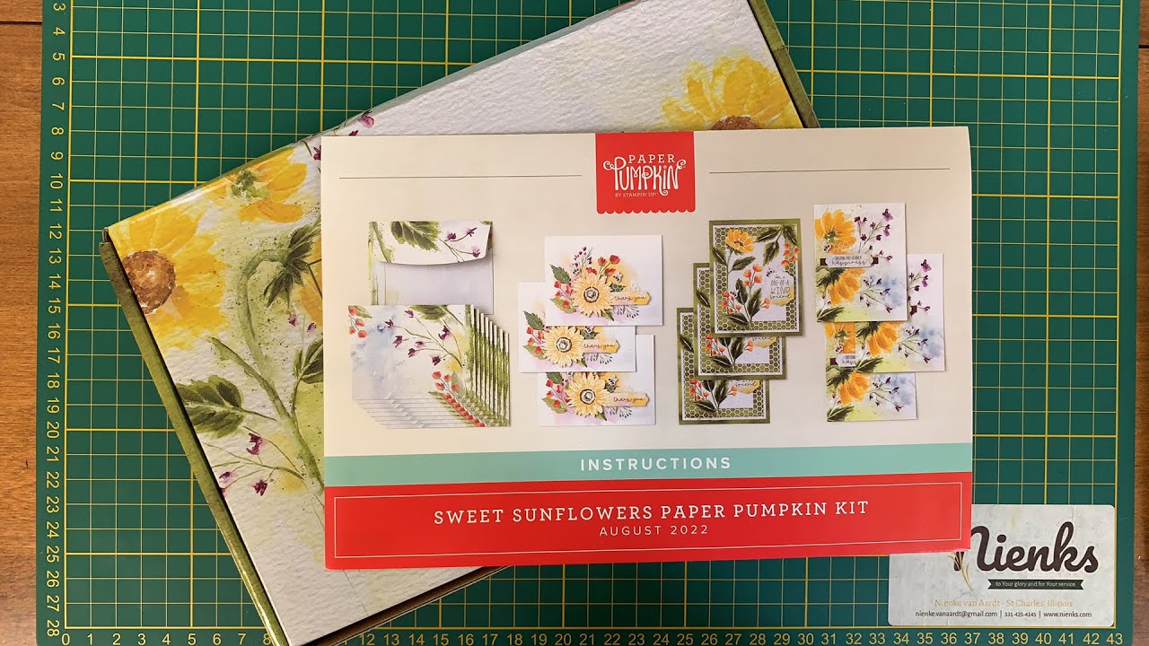 August 2022 Paper Pumpkin by Stampin' Up! | YouTube live - YouTube