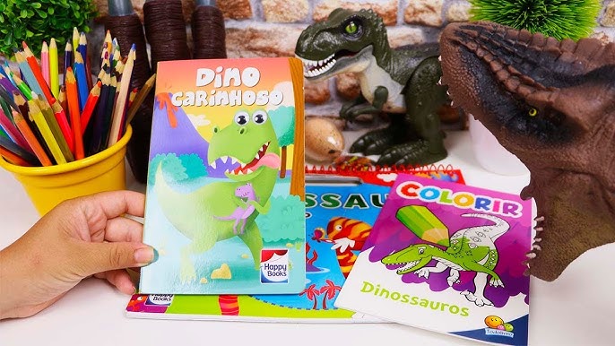 Jogo Dino Attack Surpresa - Com sons realistas de rugido e tensão crescente