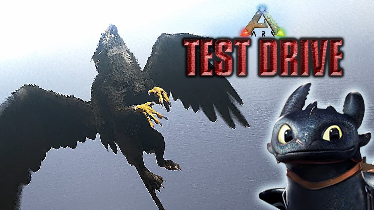 HOW TO TRAIN YOUR GRIFFIN TEST DRIVE! Ark Survival