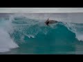 Surfing Crazy Backwash Wave