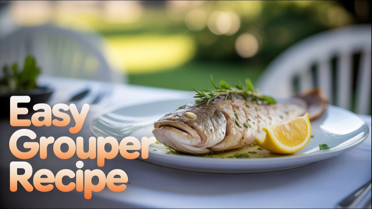 How to grill grouper | Grilling grouper fillets and whole fish | How to cut grouper into fillets