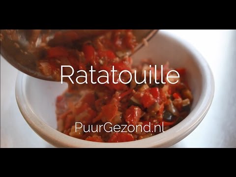 Video: Hoe Maak Je Ratatouille?
