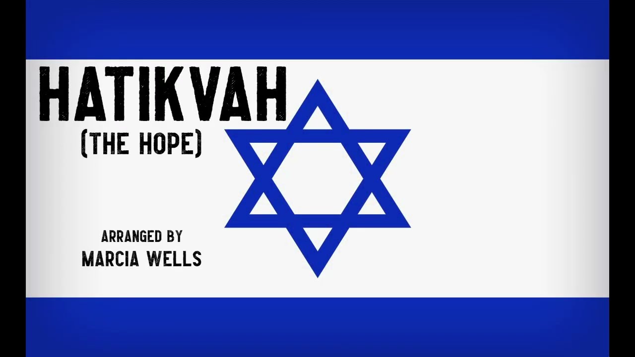 Hatikvah National Anthem of Israel, Piano solo with English translation ...