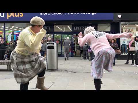 Fizzogs Dancing Grannies do ska at Specsavers