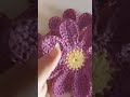 flores em crochê #diy #youtubeshort