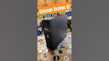 The Best Home Bitcoin Miner is Here! Canaan Avalon Q #shorts #bitcoin #crypro