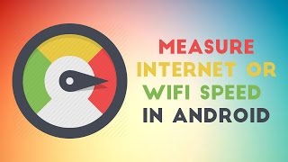 Measure your internet/wifi Speed in Android - Internet Speed Meter screenshot 2