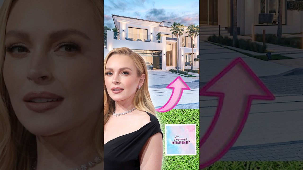 Lindsay Lohan Lives Like THIS in Dubai? 😲 | House Tour 2025