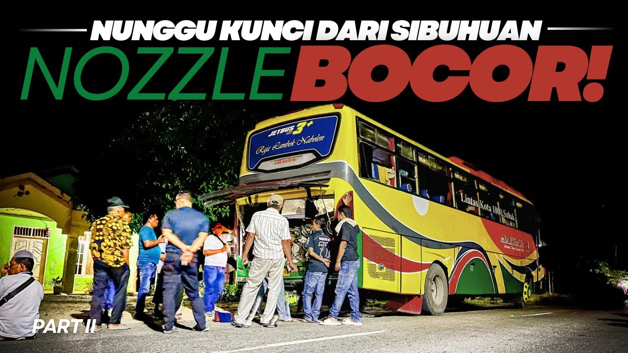 KACAU! BAN BOCOR BERUJUNG NOZZLE JUGA IKUT JEBOL 😱