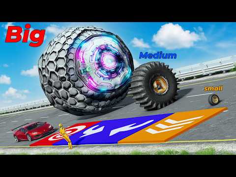 Wheels vs Chaos Pads #2 - Beamng drive