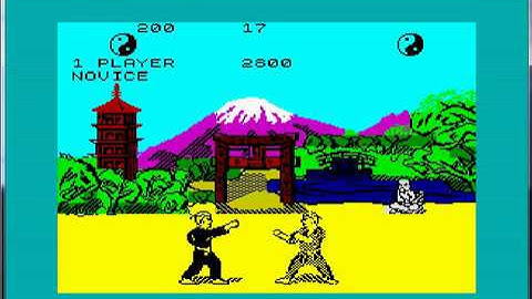 The Way Of The Exploding Fist - Spectrum - Gameplay