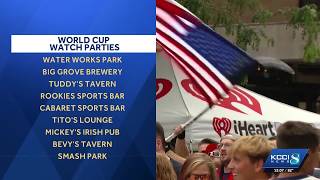 World Cup watch parties: Here's where to watch Monday night's USA vs. Belgium match