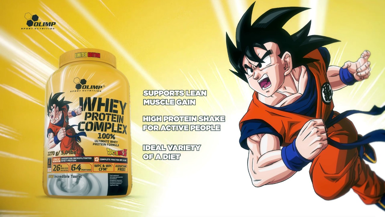 Shawn Rhoden ajánlásával Whey Protein Dragon Ball YouTube