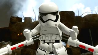 LEGO Star Wars: The Force Awakens Walkthrough Part 7 - Battle of Takodana
