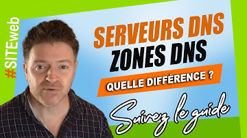 Quelle est la différence entre zone DNS et serveur DNS chez OVH