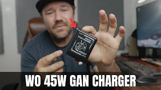 W&O 45W GaN Charger Review: Fast Charging & Retractable Cables!