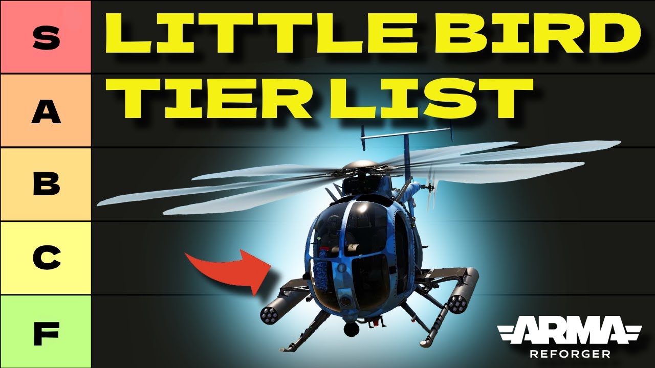 Все игры серии Arma Little Bird от лучшей к худшей.