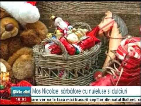 Moș Nicolae, sărbătoare cu nuielușe și dulciuri televiziune digitala moldova