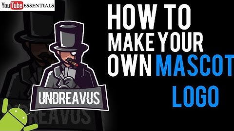 How to make your own MASCOT LOGO on Android | YouTube essentials #1