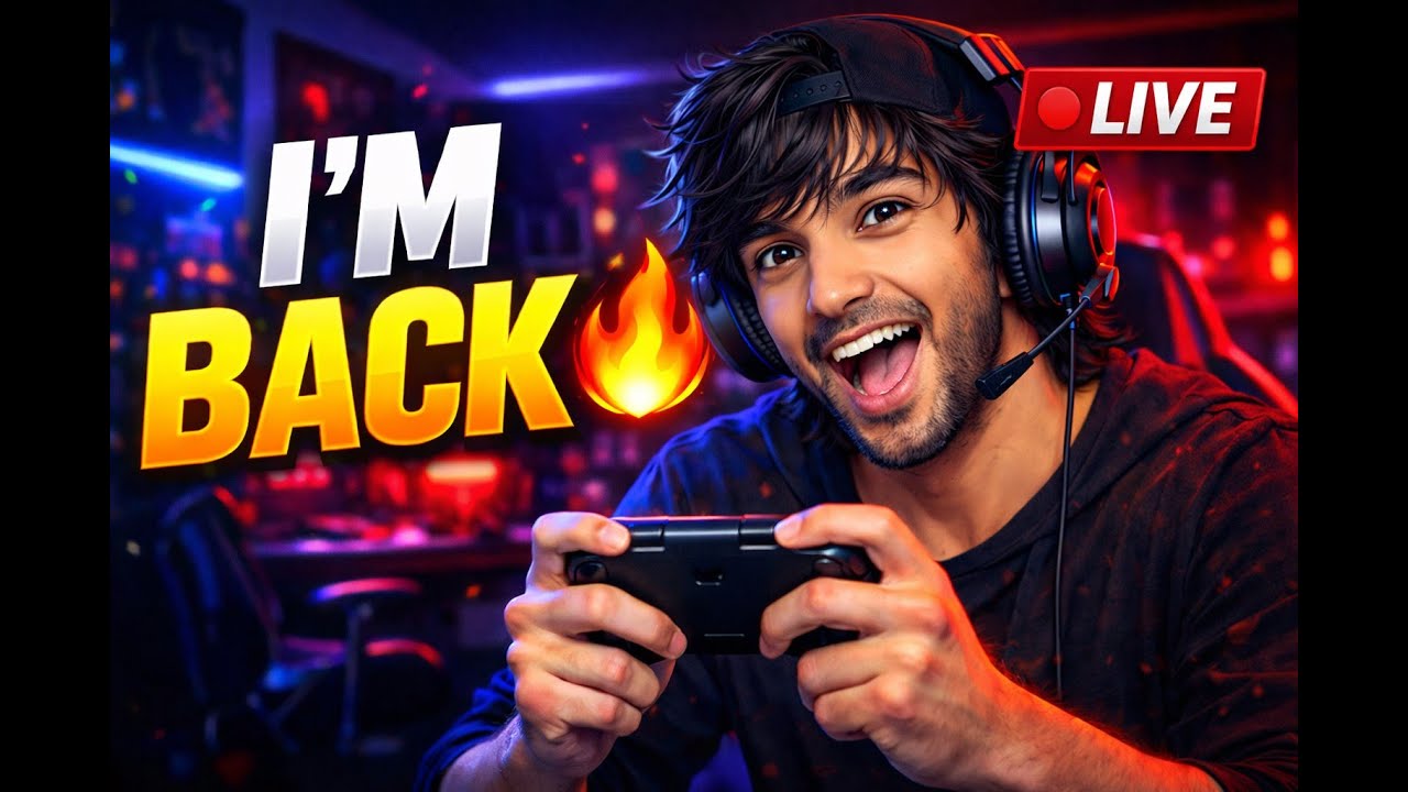 I’M BACK LIVE 🔥| Random Gaming Streams | Brawl Stars, Farlight 84, Minecraft & More | HINGLISH