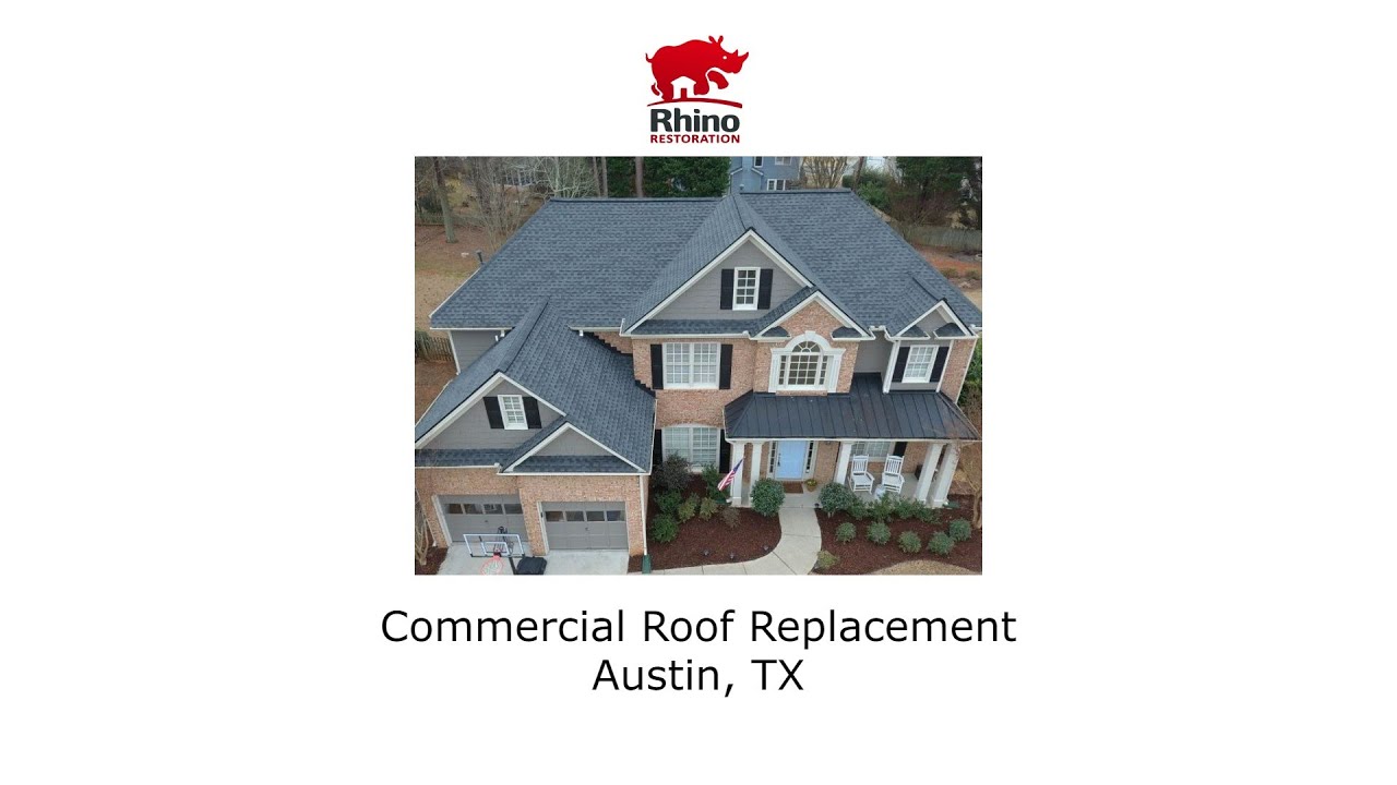 Commercial Roof Replacement Austin, TX - Rhino Restoration of Texas