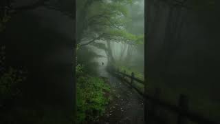 ketenangan itu bukan d tempat yang ramai tapi di tmpat yg sunyi#hutan #hujanderas  #alam #semuaorang