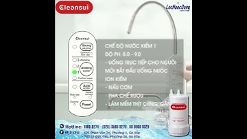 LocNuocUong giới thiệu Máy Ion kiềm EU301 #Cleansui #Mitsubishi #EU301 #NướcSạch #IonKiềm #SứcKhỏe
