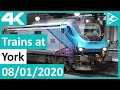 Trains at York 08/01/2020