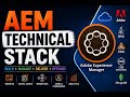 AEM Technical Stack &amp; Consoles