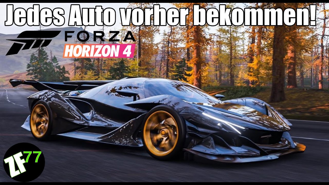 Kann Man Forza Horizon 4 Auf Der Ps4 Spielen Forza Horizon 4 - So bekommst du jedes Auto vor Release! - YouTube
